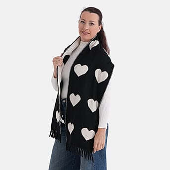 https://tjcuk.sirv.com/Products/82/8/8284941/Styled-By-Acrylic-Patterned-Scarf-Size-One-Size-Black-White_8284941_1.jpg?w=342&h=342