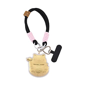 https://tjcuk.sirv.com/Products/82/8/8285299/24K-Yellow-Gold-Lucky-Cat-Black-and-Pink-Keychain_8285299.jpg?w=342&h=342