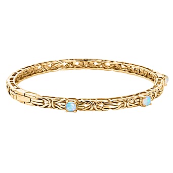 https://tjcuk.sirv.com/Products/82/8/8285497/EverTrue-Ethiopian-Opal-Full-Bangle-Size-7-5-in-Yellow-Gold-Tone_8285497_3.jpg?w=342&h=342