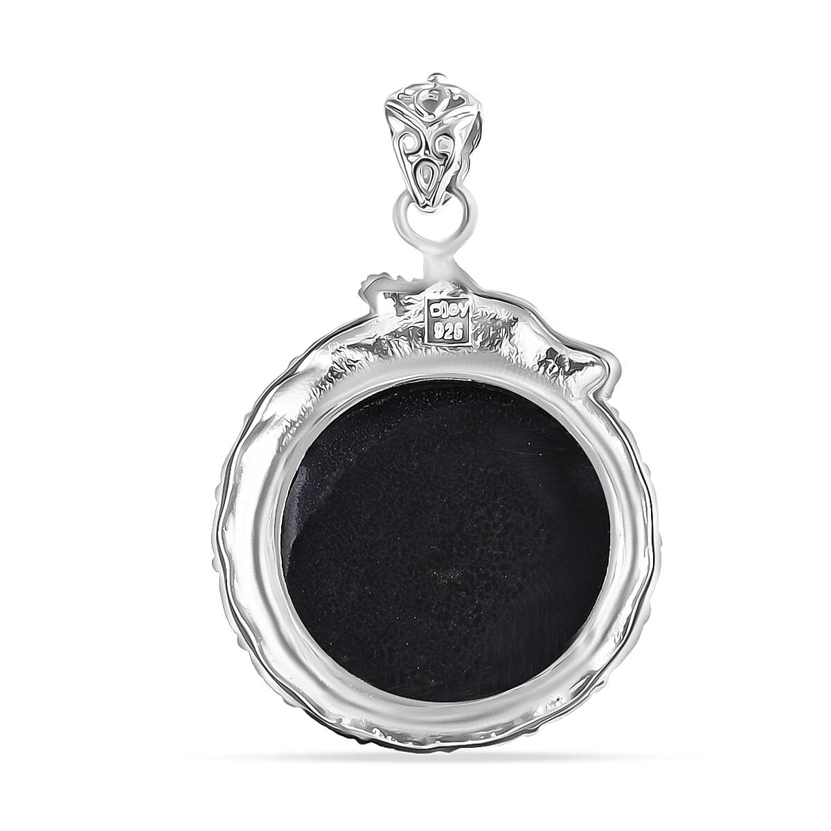 D'Joy Abalone Shell Pendant Sterling Silver, Silver Wt. 10.10 Gms.