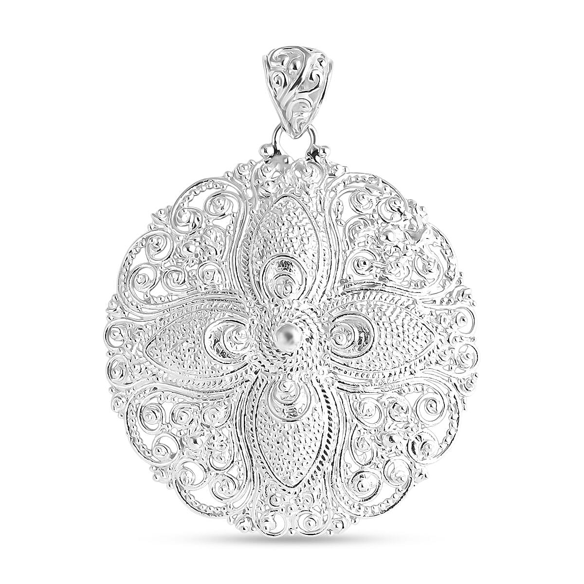 D'Joy Sterling Silver Pendant, Silver Wt. 11.69 Gms.
