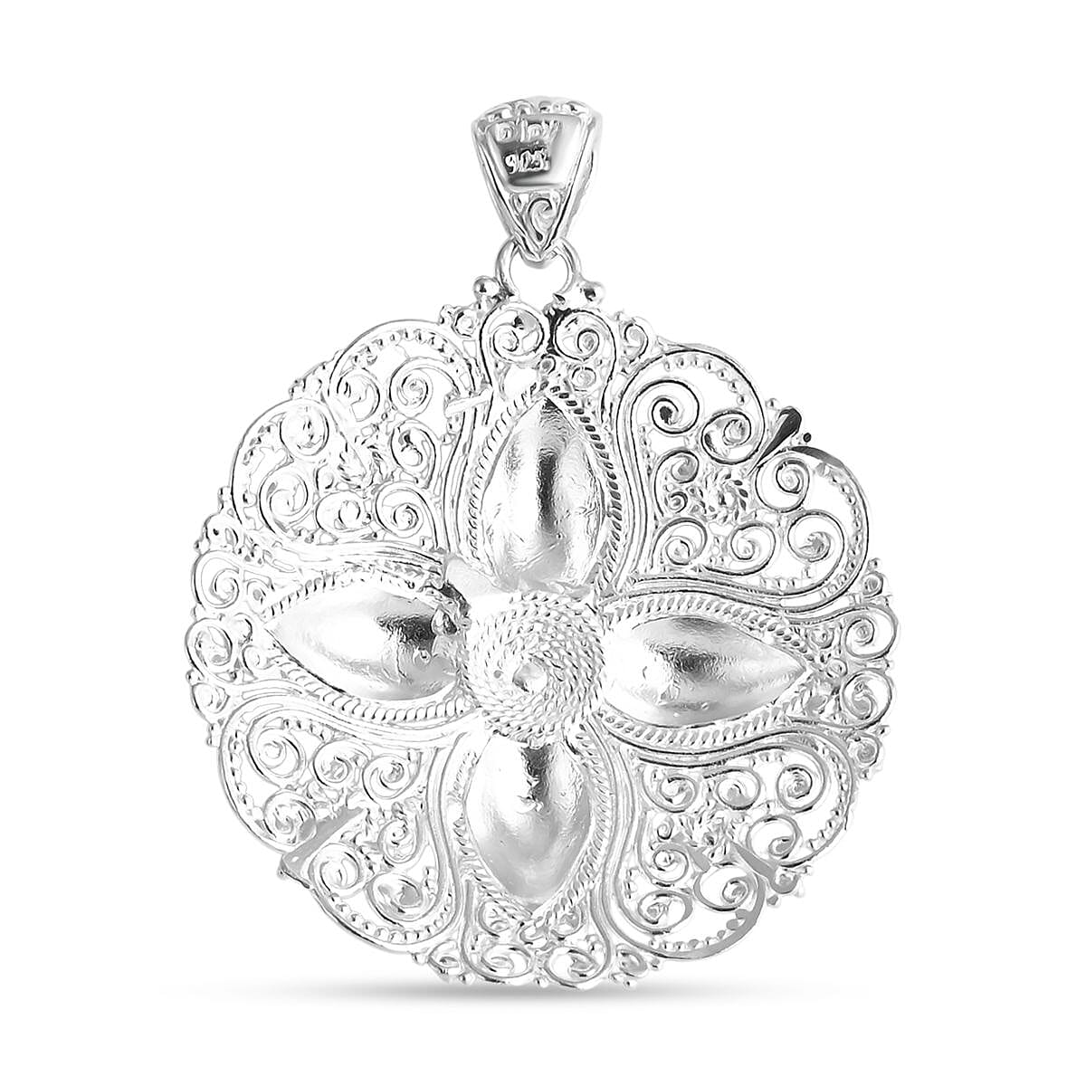D'Joy Sterling Silver Pendant, Silver Wt. 11.69 Gms.