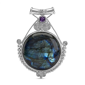 https://tjcuk.sirv.com/Products/82/8/8285694/D-Joy-Labradorite-African-Amethyst-Pendant-Sterling-Silver-Silver-Wt-2_8285694.jpg?w=342&h=342