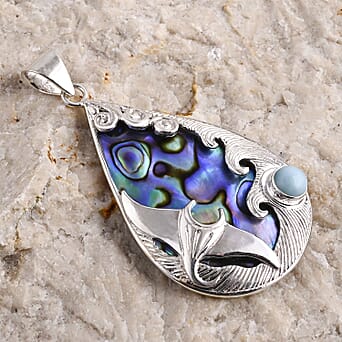 https://tjcuk.sirv.com/Products/82/8/8285771/D-Joy-Abalone-Shell-Larimar-Pendant-Sterling-Silver-Silver-Wt-7-92-Gms_8285771_1.jpg?w=342&h=342
