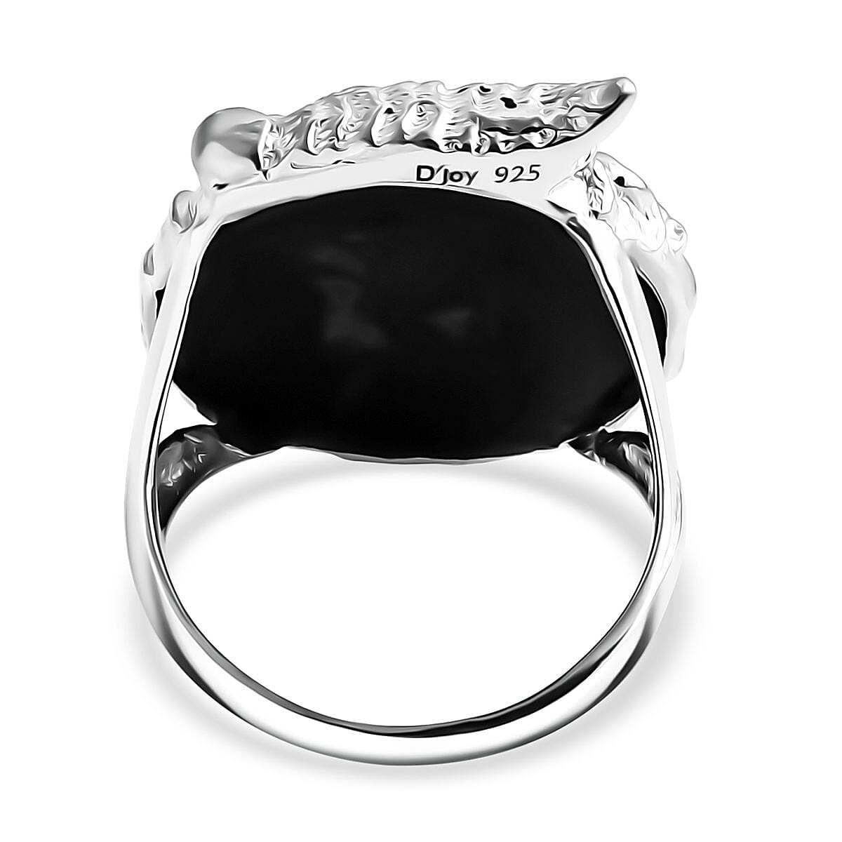 D'Joy Abalone Shell Ring Sterling Silver, Silver Wt.6.8 Gms  4.970  Ct.