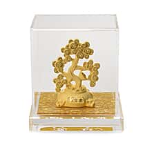 24K Yellow Gold Feng Shui Tree Of Wealth Collectable