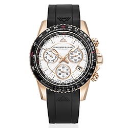 Men's Christophe Duchamp Velocitie V2 Green Chronograph Swiss Watch