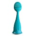 Blushly Vibrating Silicone Cleansing Tool with Heat Treatment - Turquoise
