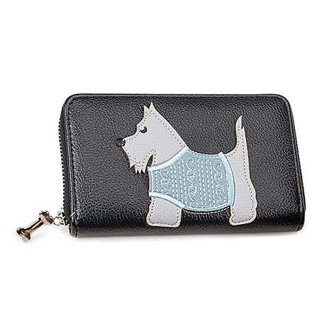 IW Special Faux Leather Wallet - Black