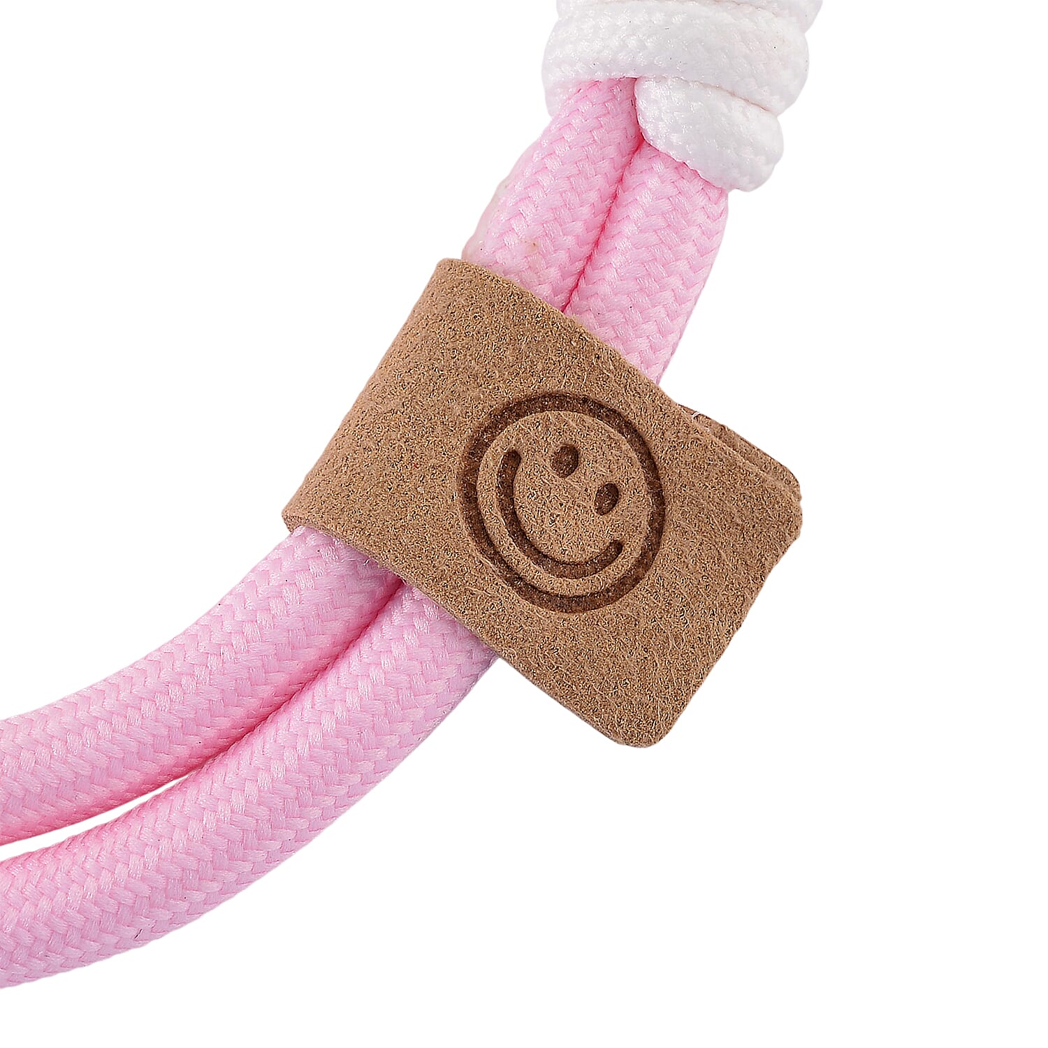 24K Yellow Gold Cat Pink & White Keychain