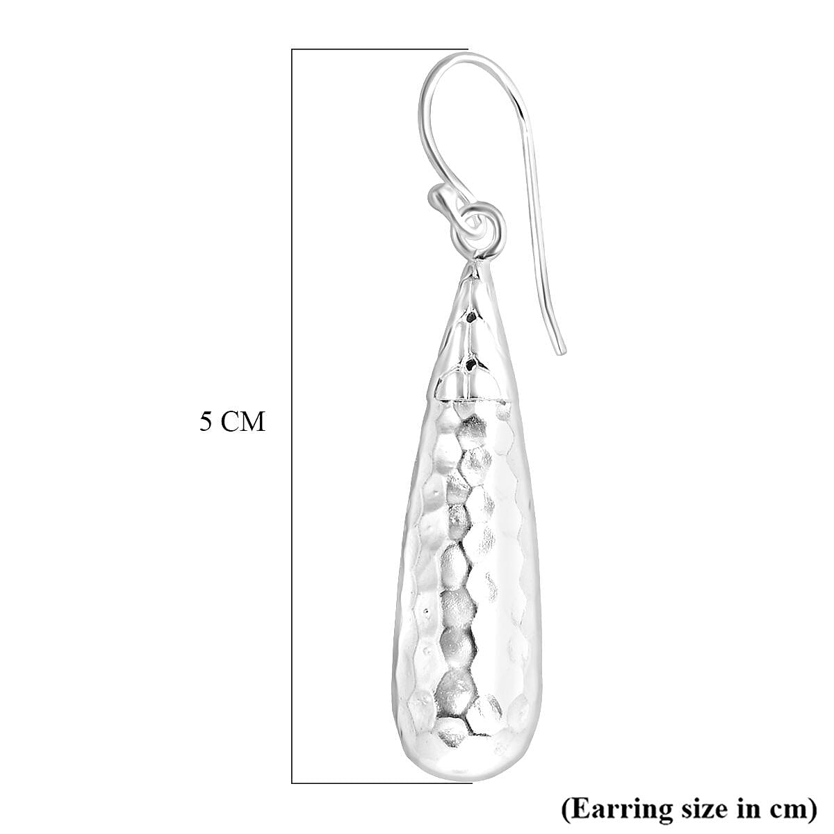 Bali Legacy Sterling Silver Earring with Hook, Silver Wt. 8.07 Gms.