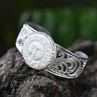 https://tjcuk.sirv.com/Products/82/8/8286579/D-Joy-Ox-Bone-Bangle-Sterling-Silver-Silver-Wt-44-6-Gms-0-010-Ct_8286579_1.jpg?w=342&h=342