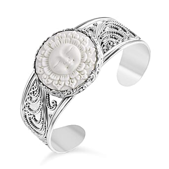 https://tjcuk.sirv.com/Products/82/8/8286579/D-Joy-Ox-Bone-Bangle-Sterling-Silver-Silver-Wt-44-6-Gms-0-010-Ct_8286579_3.jpg?w=342&h=342