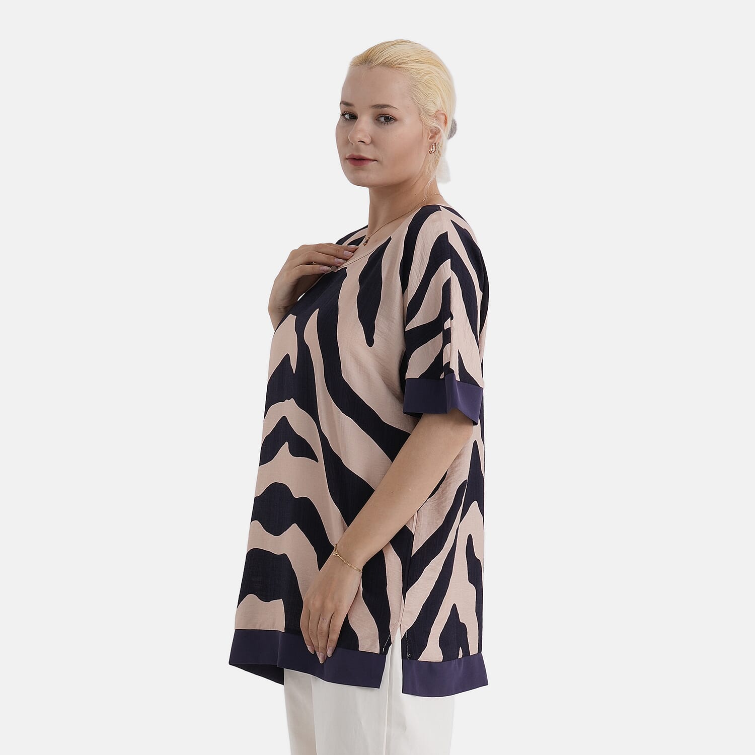 & Maisi Printed Top 