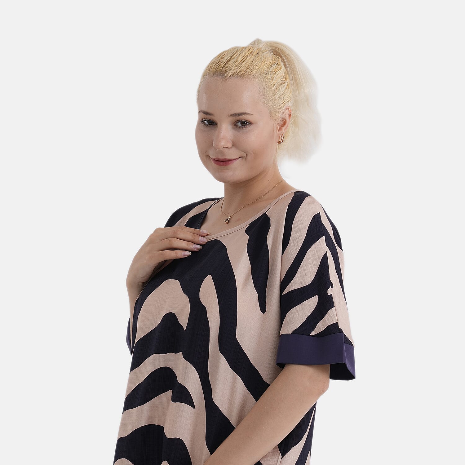 & Maisi Printed Top 