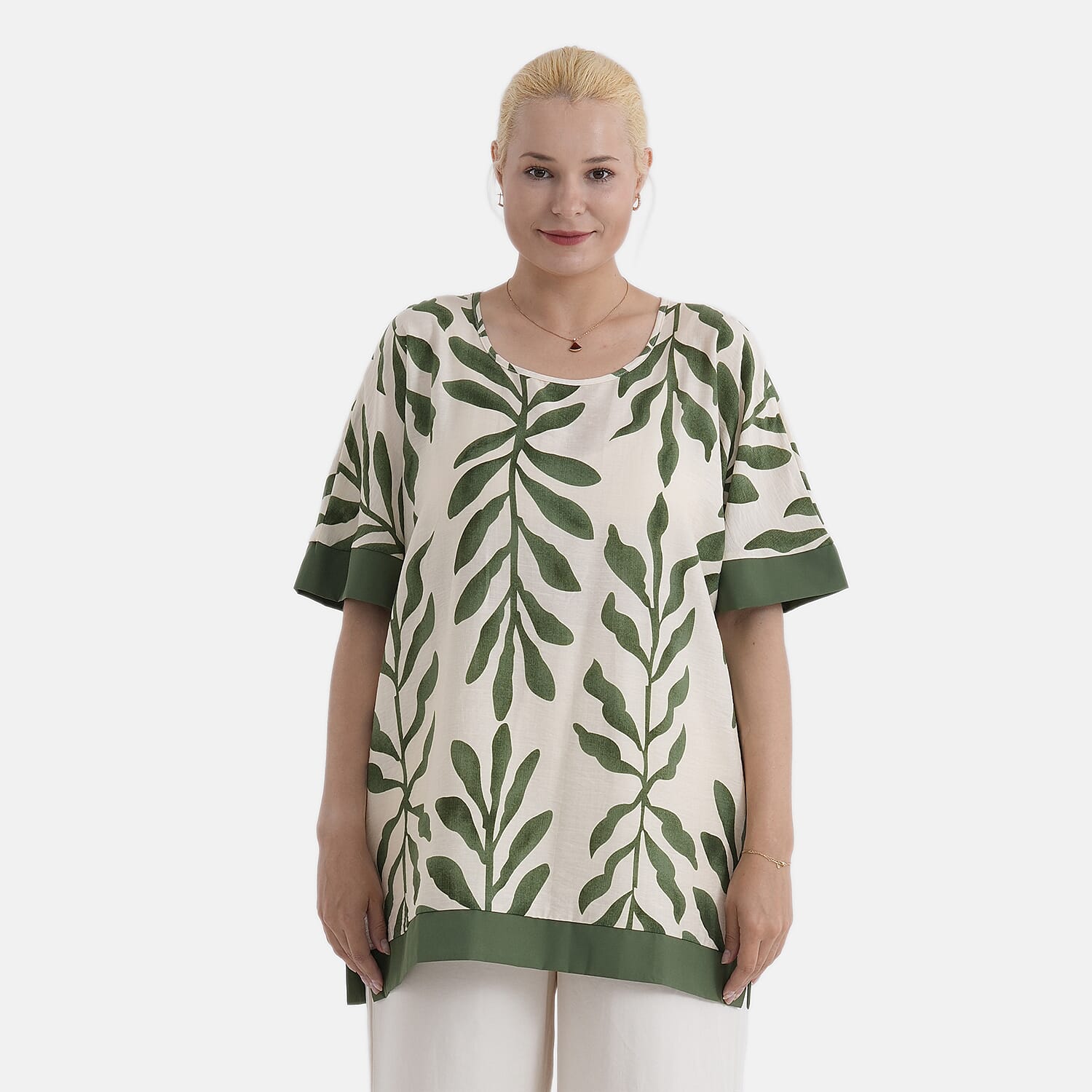 & Maisi Printed Top 
