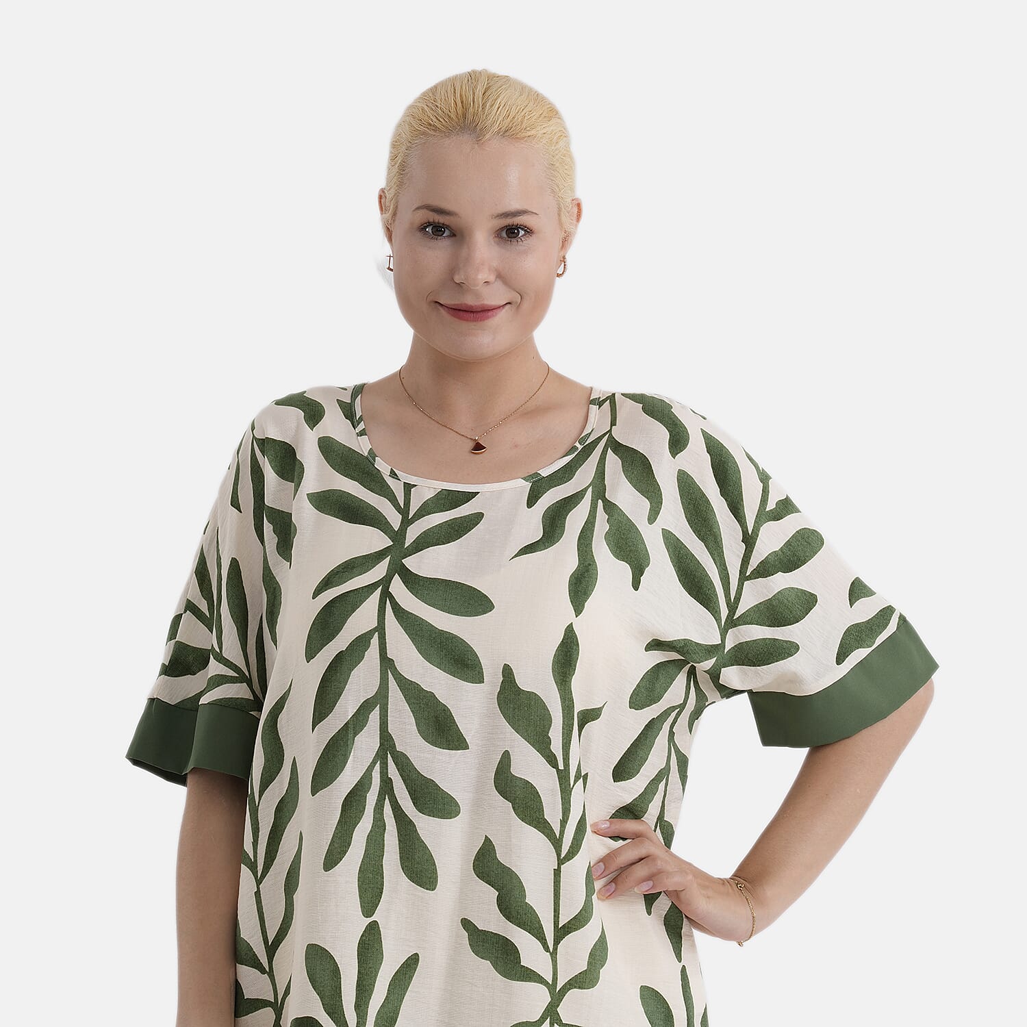 & Maisi Printed Top 