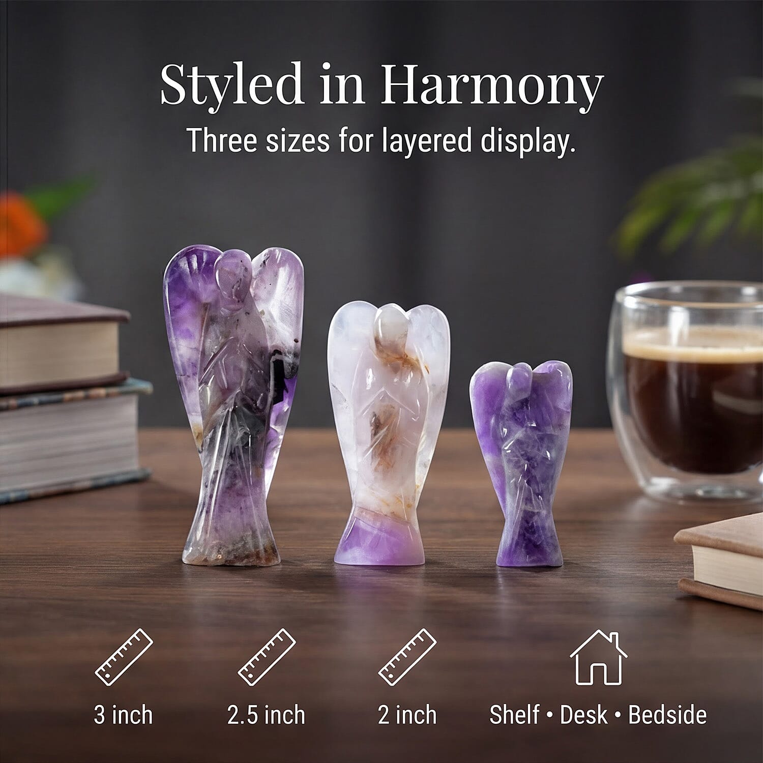LIVMORE Figurine (Size - One Size) - Purple
