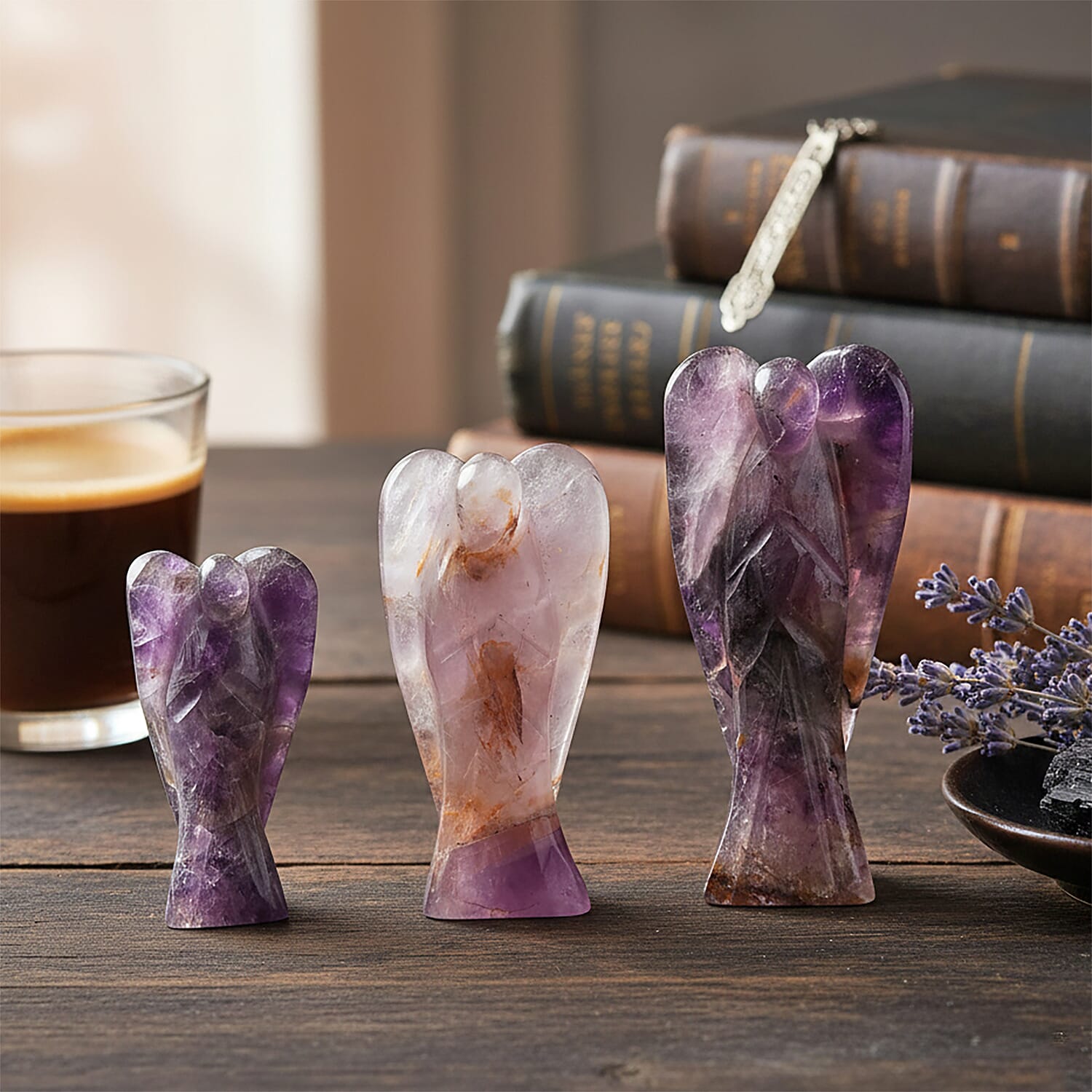LIVMORE Figurine (Size - One Size) - Purple