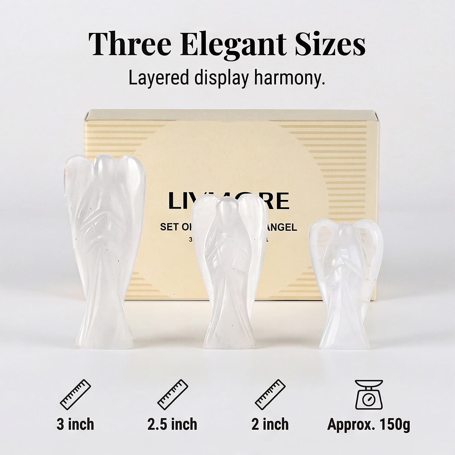 LIVMORE Figurine (Size - One Size) - White