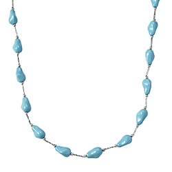 Multi Colour Shell Pearl Necklace (Size 28 - 2 Ext) with Lobster Clasp