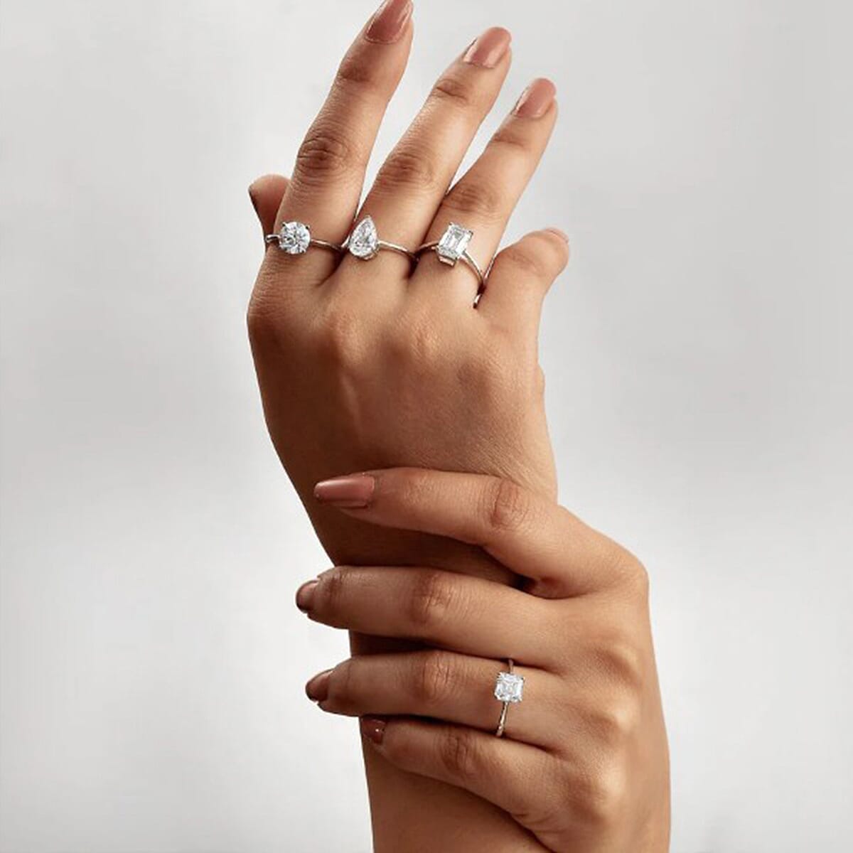 LUXURIANT 2 Carat Lab Grown Diamond Solitaire Ring in 950 Platinum