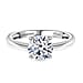 LUXURIANT 2 Carat Lab Grown Diamond Solitaire Ring in 950 Platinum