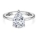 LUXURIANT 2 Carat Lab Grown Diamond Solitaire Ring in 950 Platinum