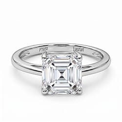 LUXURIANT 2 Carat Lab Grown Diamond Solitaire Ring in 950 Platinum