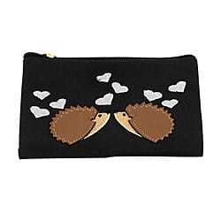 IW Special Faux Leather Wallet - Black