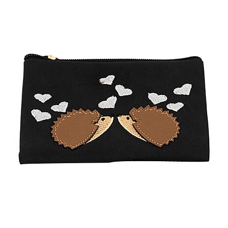 IW Special Faux Leather Wallet - Black