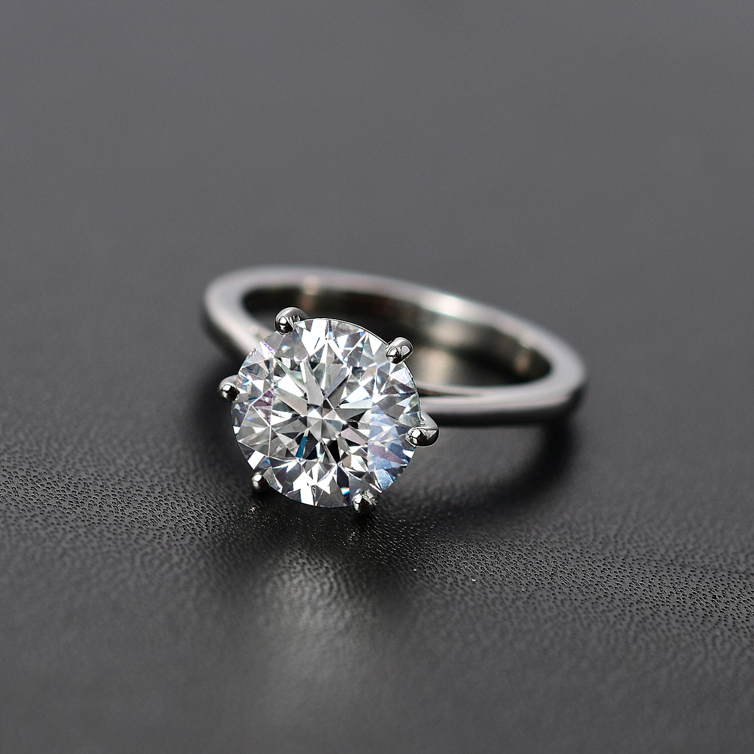 LUXURIANT 3 Carat Lab Grown Diamond Solitaire Ring in 950 Platinum