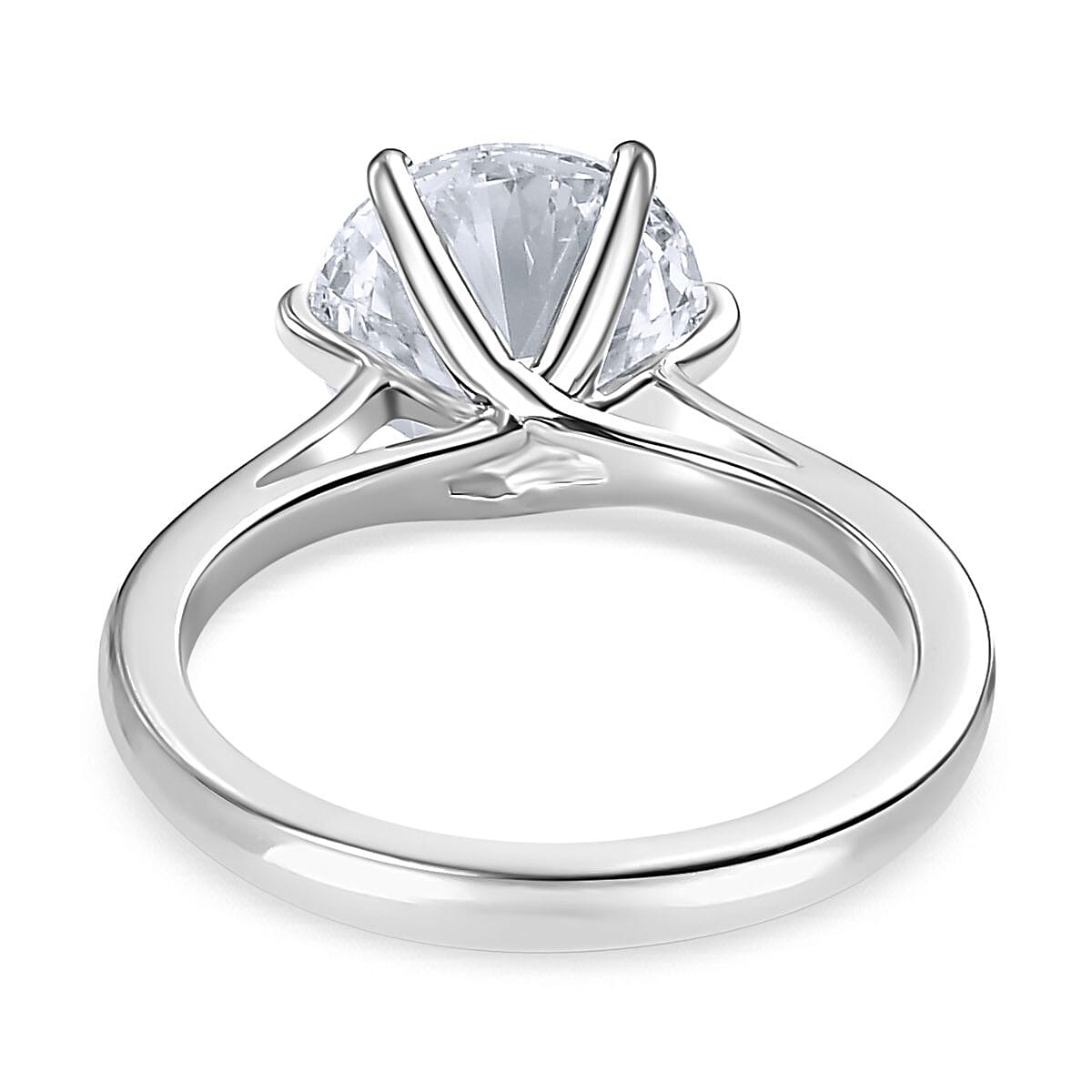 LUXURIANT 3 Carat Lab Grown Diamond Solitaire Ring in 950 Platinum