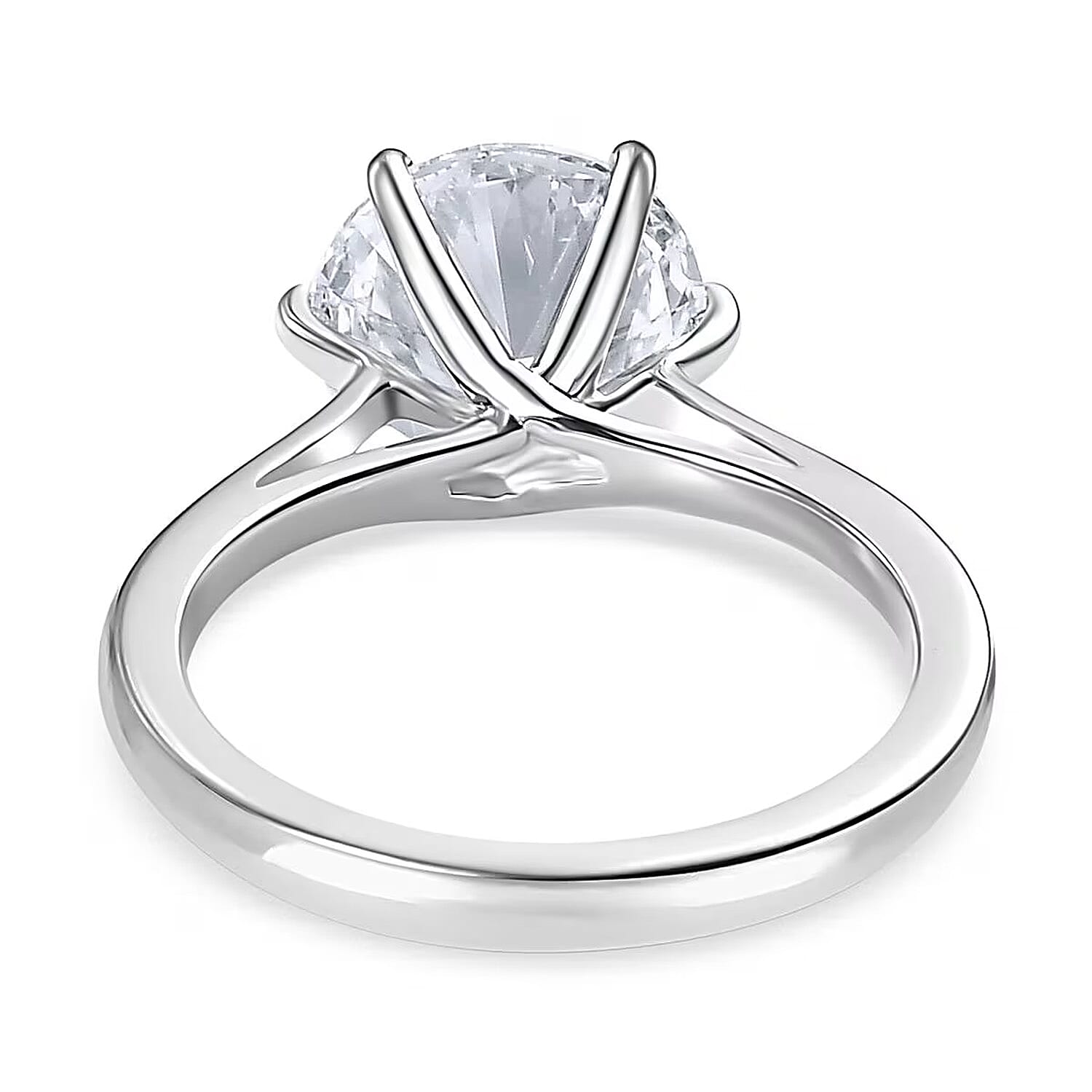 LUXURIANT 3 Carat Lab Grown Diamond Solitaire Ring in 950 Platinum