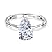LUXURIANT 3 Carat Lab Grown Diamond Solitaire Ring in 950 Platinum