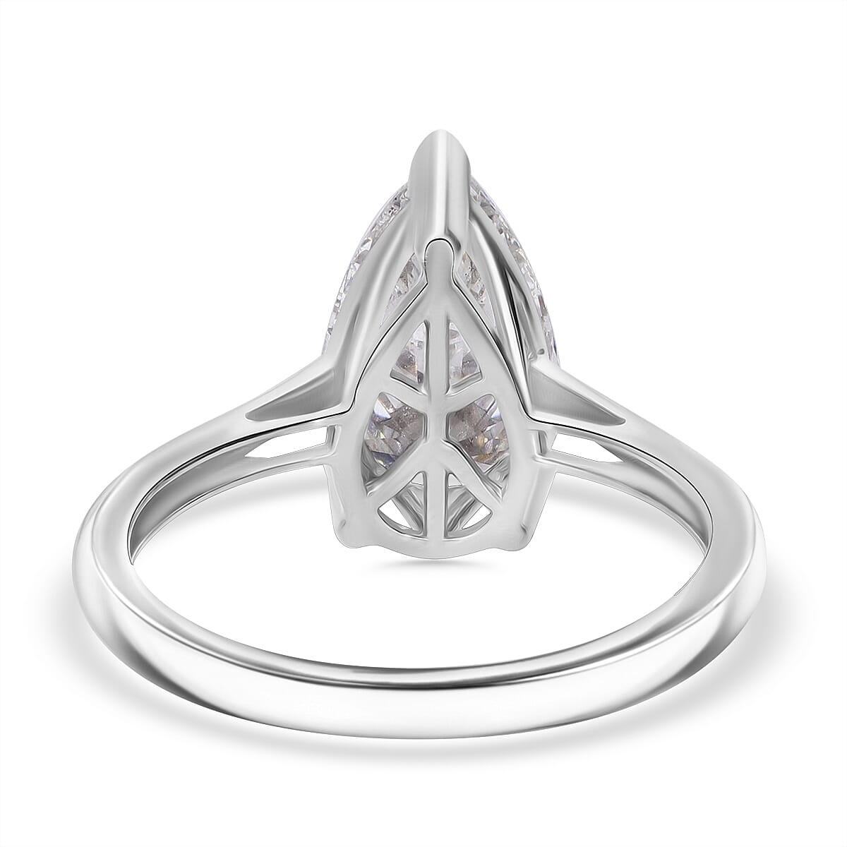 LUXURIANT 3 Carat Lab Grown Diamond Solitaire Ring in 950 Platinum