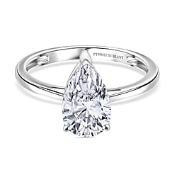 LUXURIANT 3 Carat Lab Grown Diamond Solitaire Ring in 950 Platinum