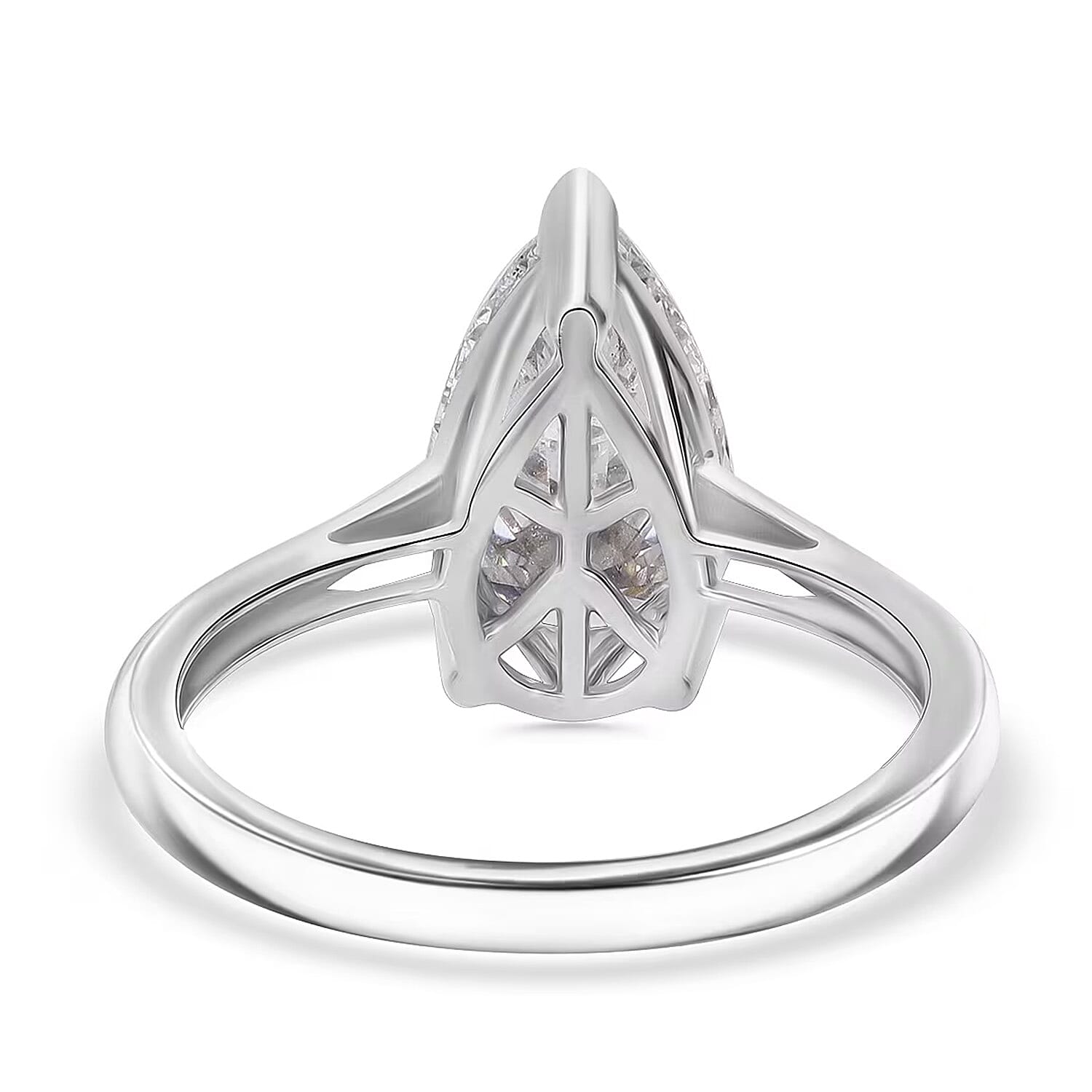 LUXURIANT 3 Carat Lab Grown Diamond Solitaire Ring in 950 Platinum