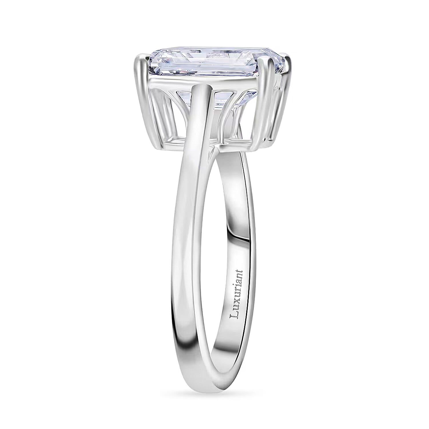 LUXURIANT 3 Carat Lab Grown Diamond Solitaire Ring in 950 Platinum