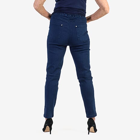 Pure & Natural Straight Leg Denim Jeans (Size 20) - Denim