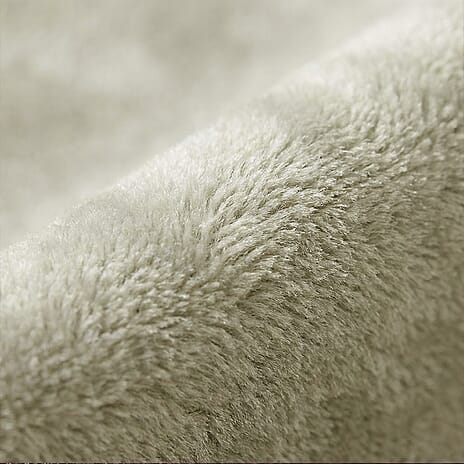 Closeout Offer - Crushed Velvet Ring Top Lined Curtains (66 x 54 inch) - Light Silver