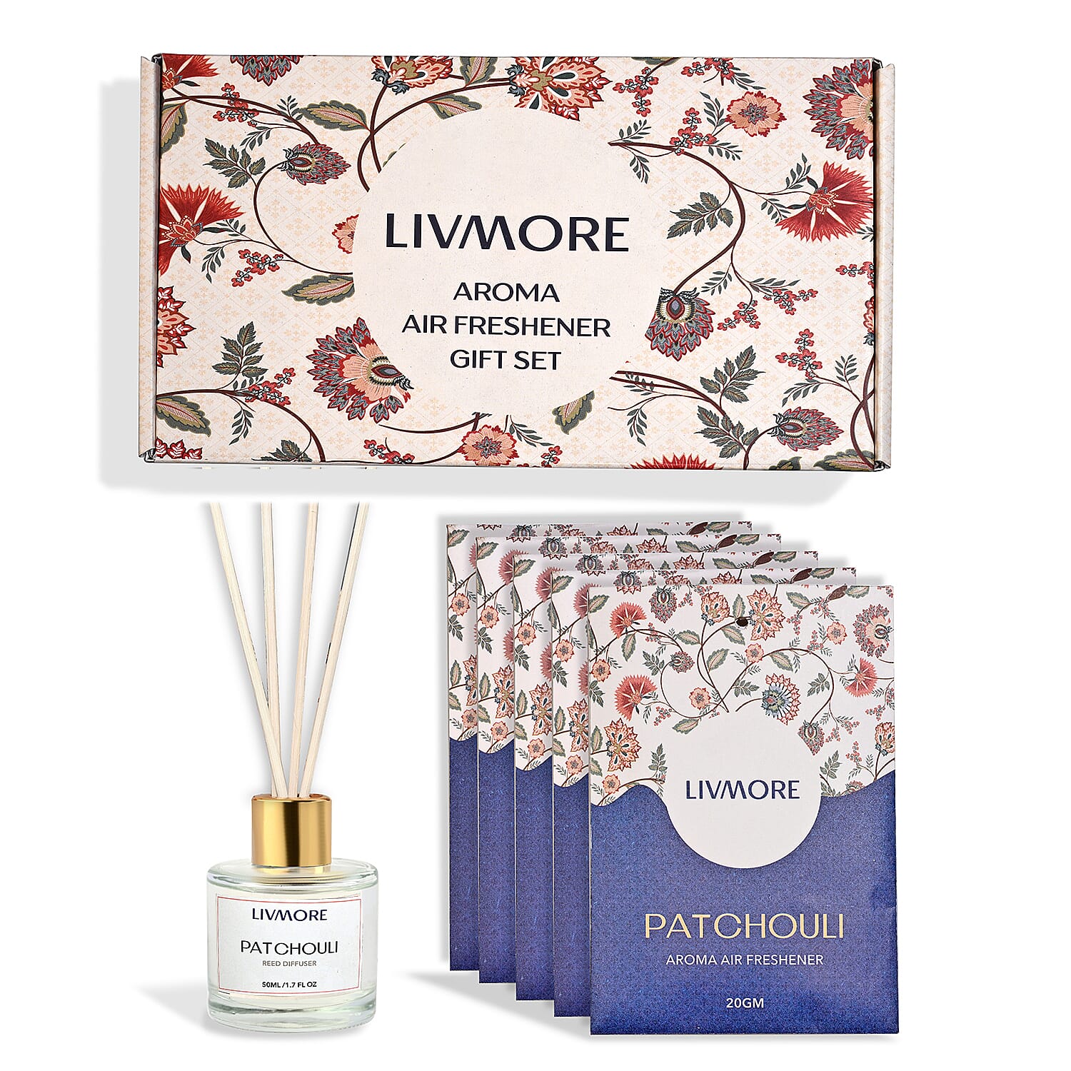 Livmore Patchouli Home Fragrance Set