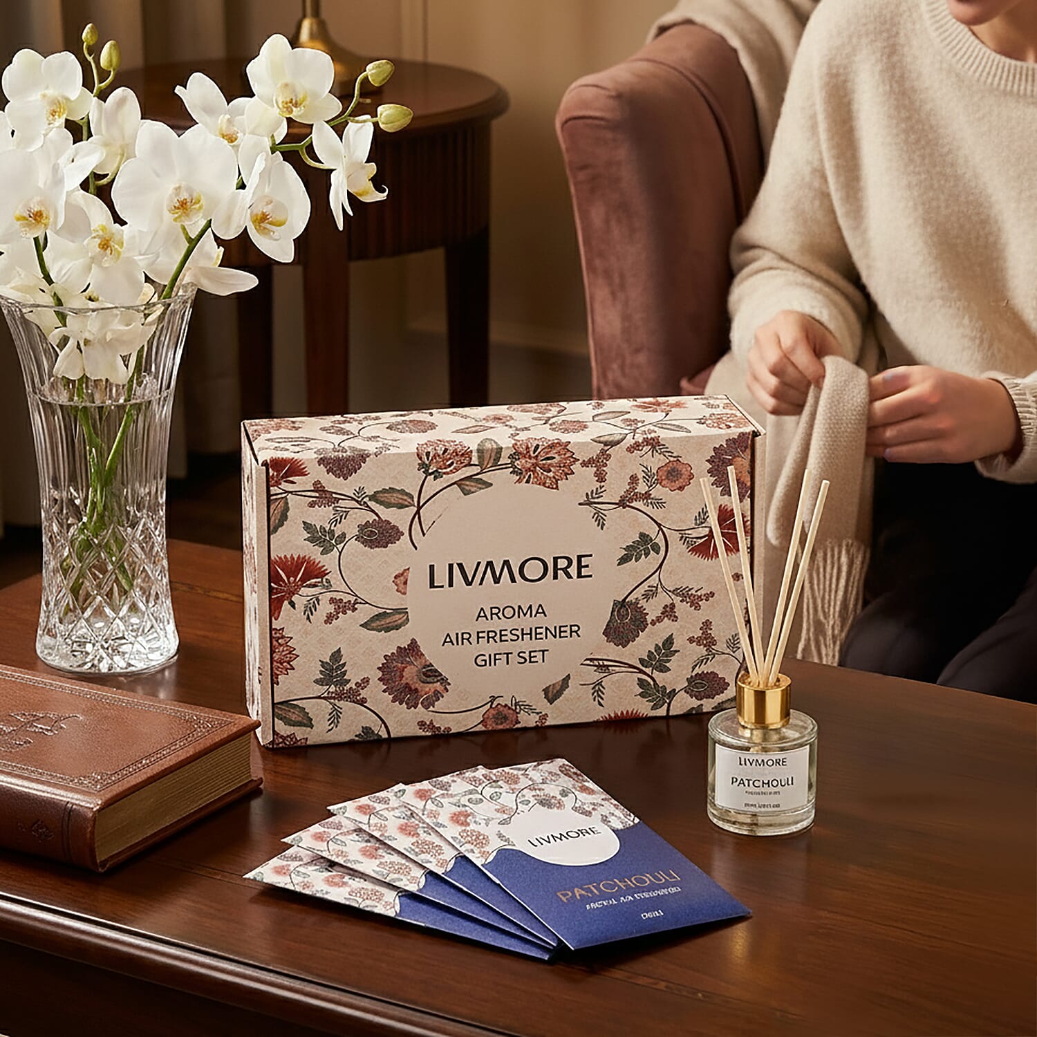 Livmore Patchouli Home Fragrance Set