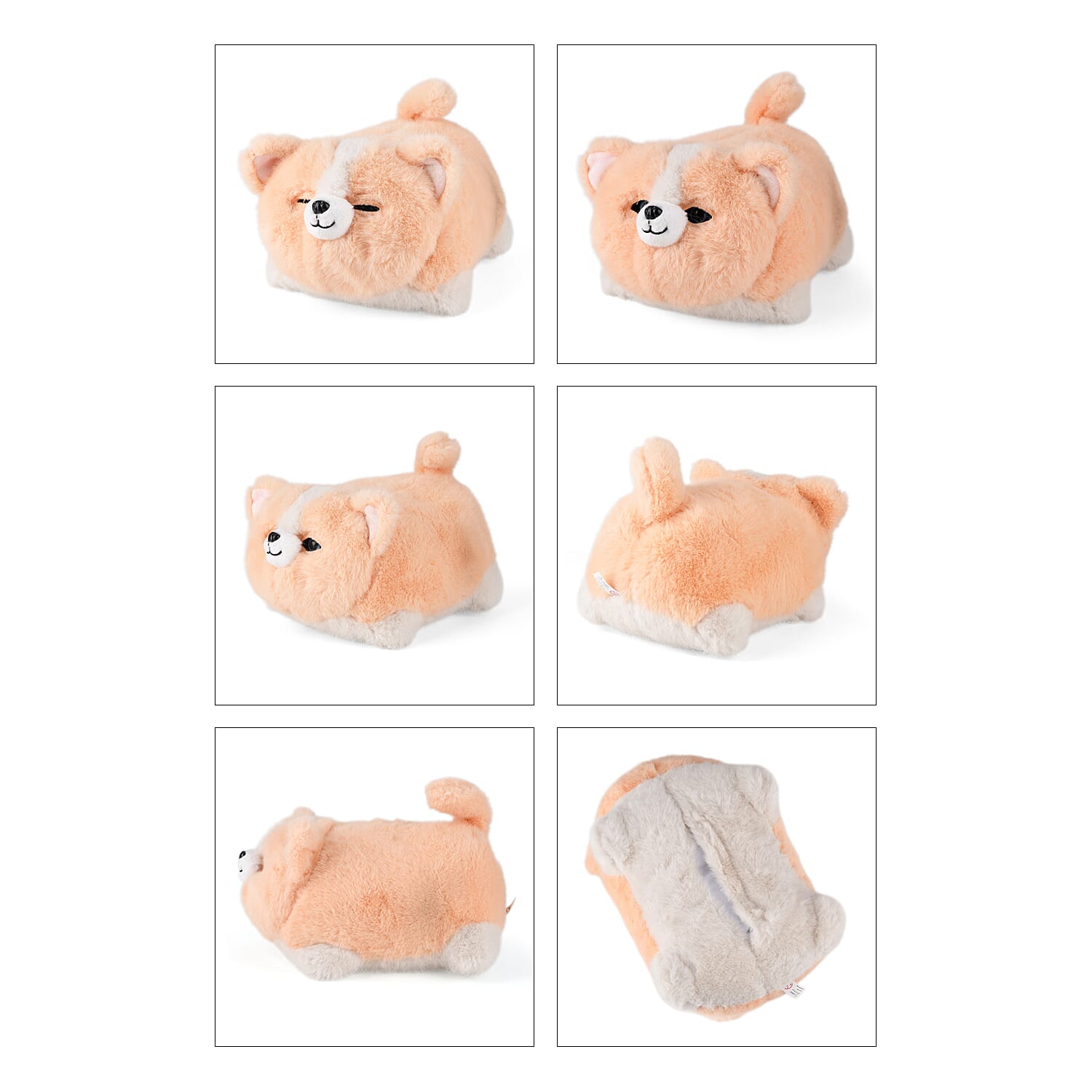 Interactive Companion Plush with Expressions - Voices - Peach