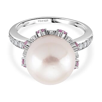 https://tjcuk.sirv.com/Products/82/8/8287628/D-Joy-White-Edison-Pearl-Pink-Sapphire-White-Zircon-Fancy-Ring-in-Rhod_8287628.jpg?w=342&h=342