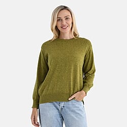 & Maisi Cotton Solid Jumper 