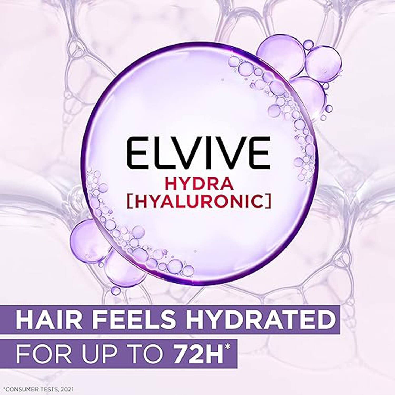 L'oreal Paris Elvive Hydra Hyaluronic 3 Piece Bundle (500ml Shampoo, 400ml Conditioner & 150ml Serum)