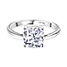 LUXURIANT 5 Carat Lab Grown Diamond Solitaire Ring in 950 Platinum