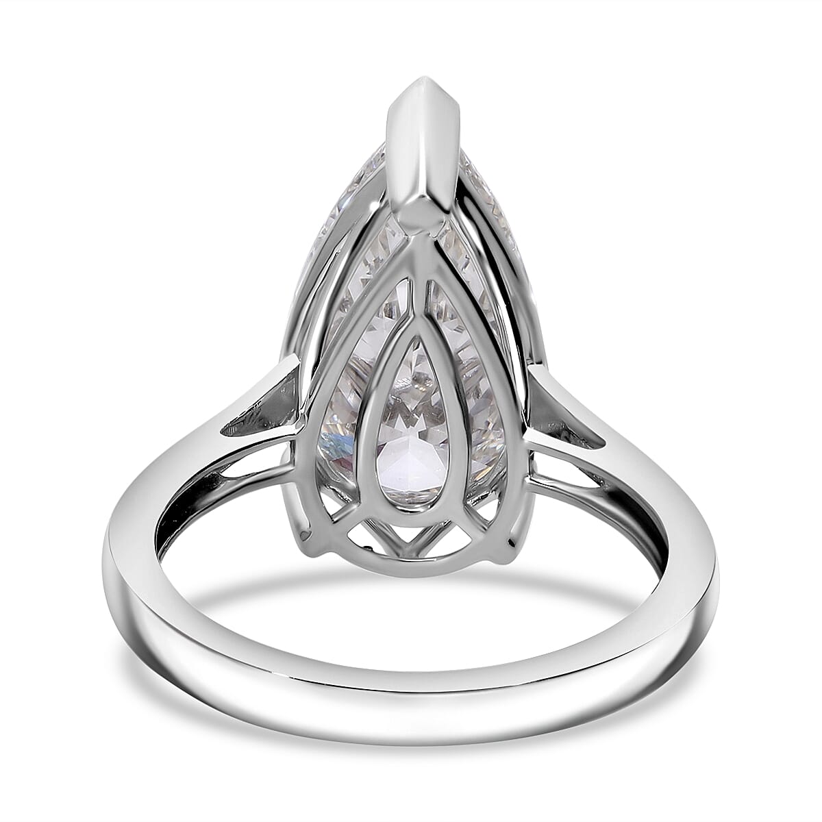 LUXURIANT 5 Carat Lab Grown Diamond Solitaire Ring in 950 Platinum