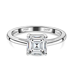 LUXURIANT 3 Carat Lab Grown Diamond Solitaire Ring in 950 Platinum